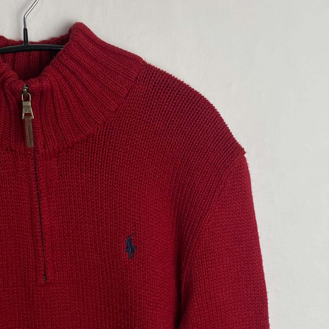 폴로 반집업 니트 상품이미지2