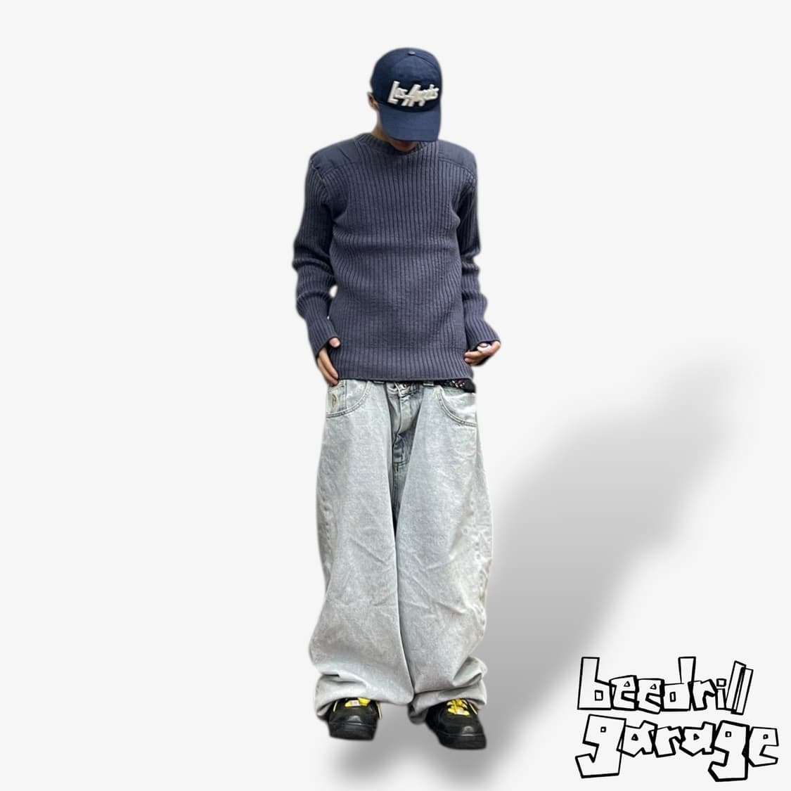 80s 엘엘빈 코만도 울 스웨터 made in england 상품이미지1