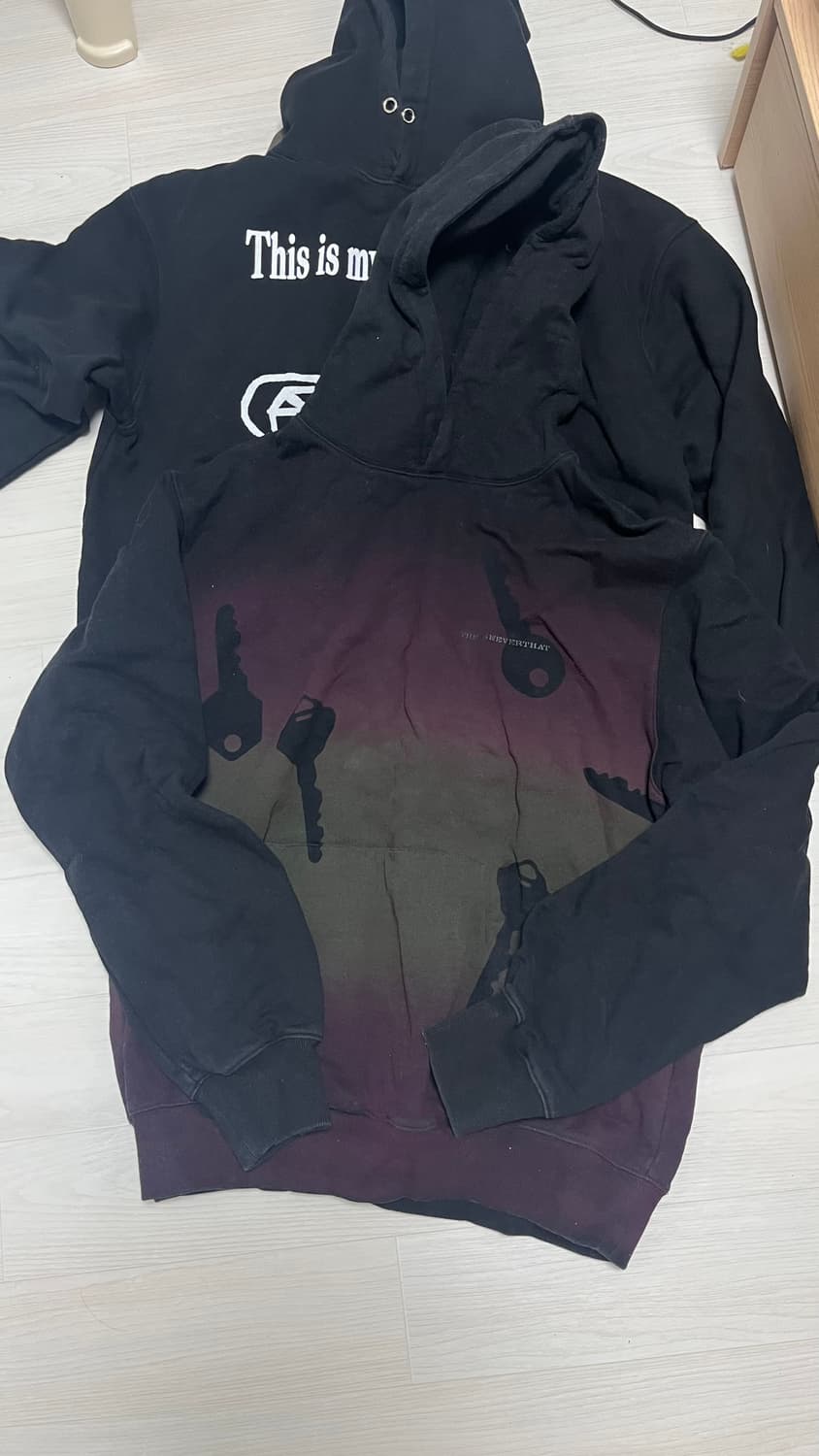 디네댓 키 후드티 라지 상품이미지1