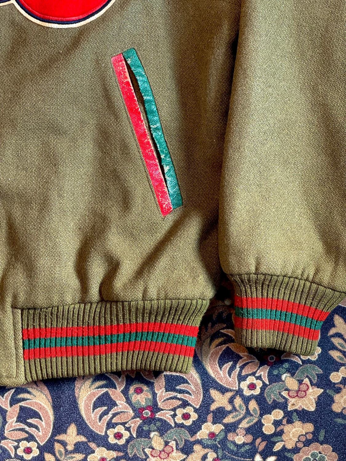 일본 빈티지 울 바시티 자켓 상품이미지7