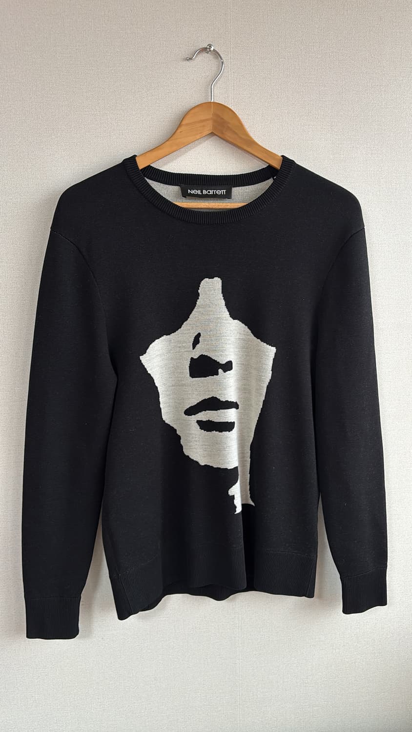 Abstract Face Knit 상품이미지2