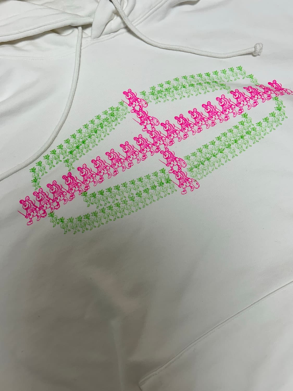 애프터매스 데드캣 후디 오프화이트 상품이미지4