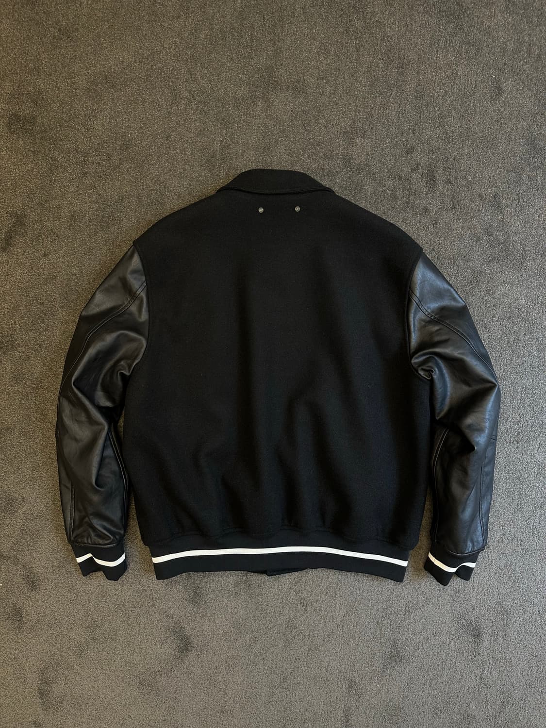 ILCORSO 바시티 자켓 블랙 L 상품이미지3