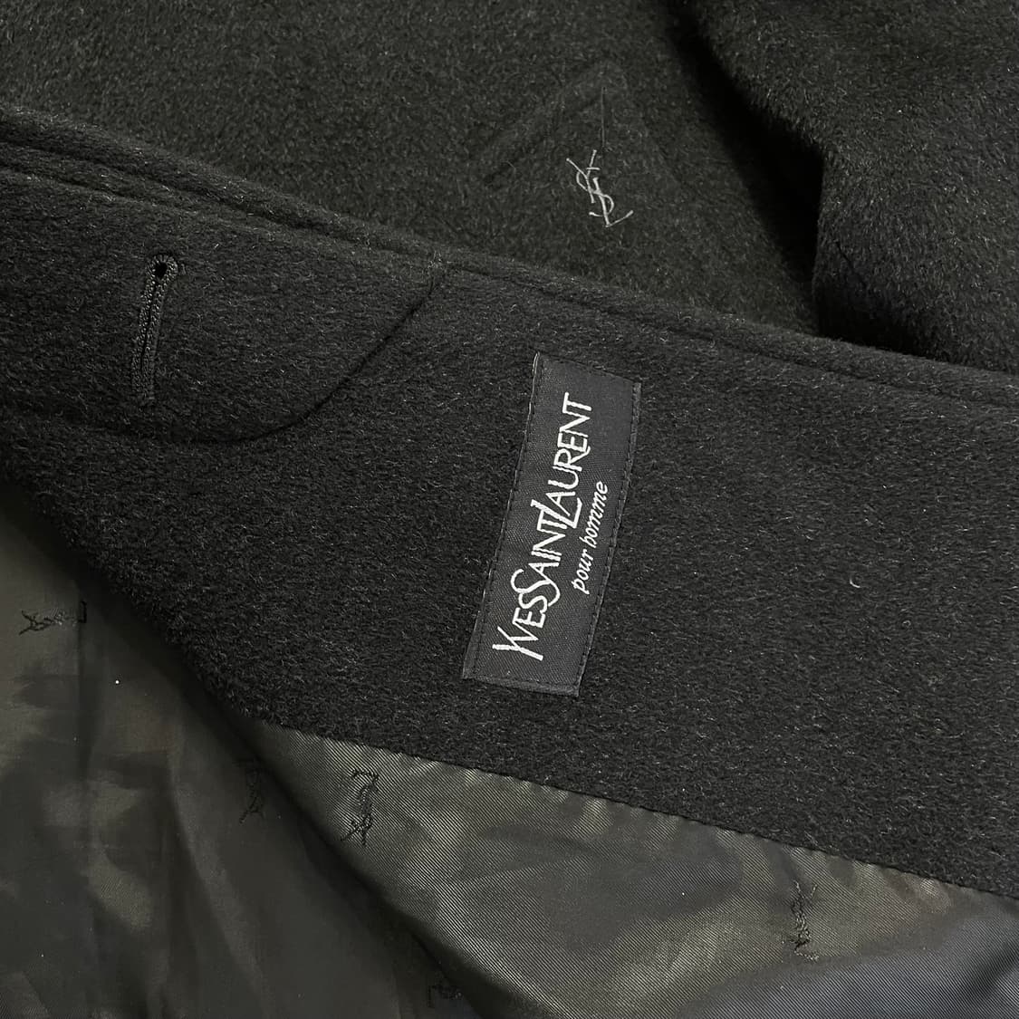 입생로랑 하프 코트 상품이미지4