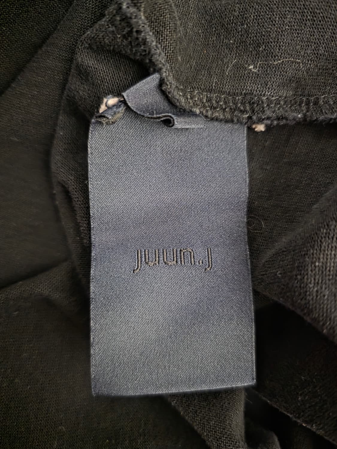 Juun.J 준지 2019 ss 오버사이즈 티셔츠 블랙 m 상품이미지4