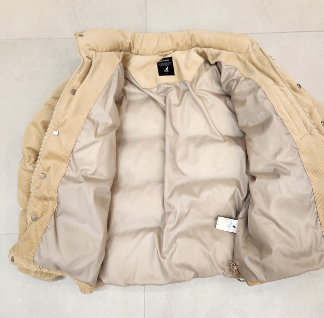캉골 KANGOL  오리털 숏패딩. 다운점퍼. 남자 상품이미지2