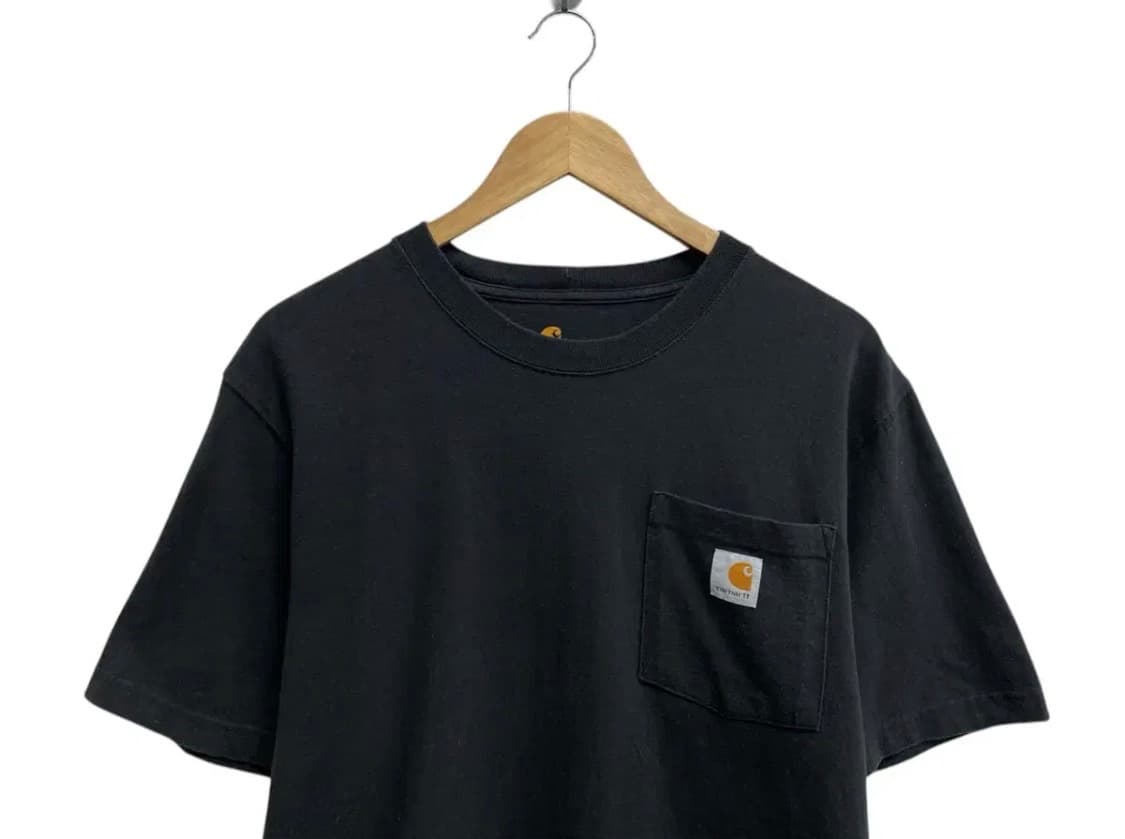 칼하트 시그니처 포켓 티셔츠 BK  S-M 상품이미지2