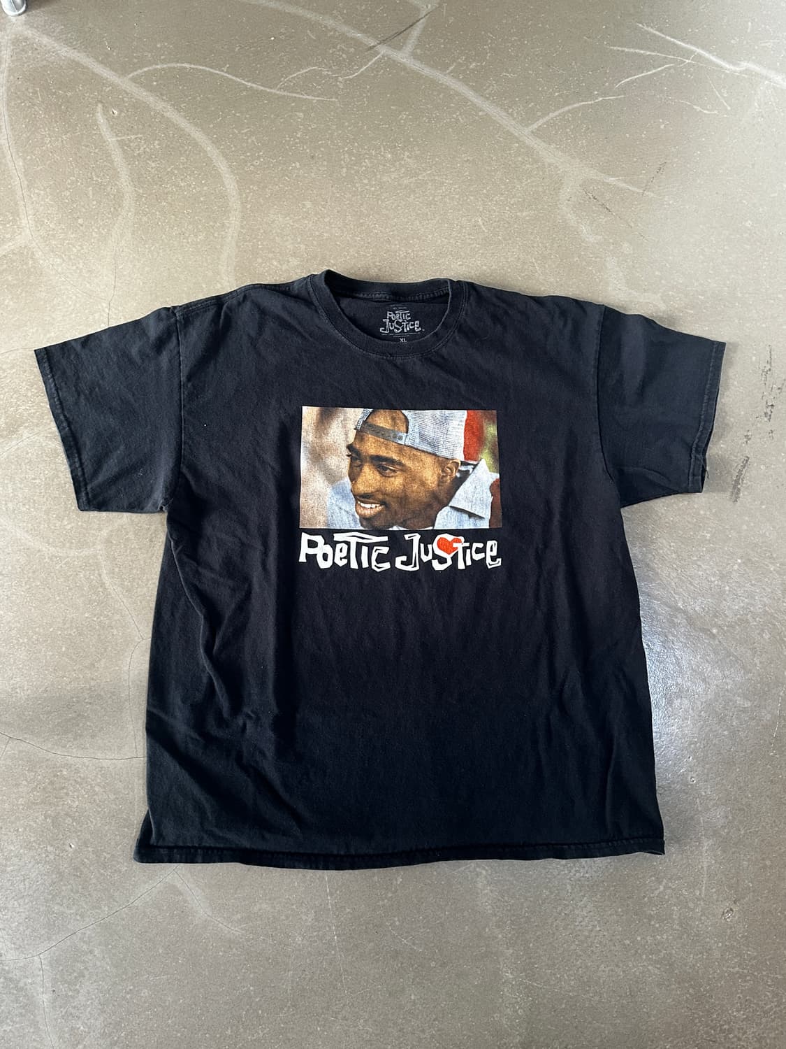 Poetic Justice Tupac Graphic Tee 상품이미지1