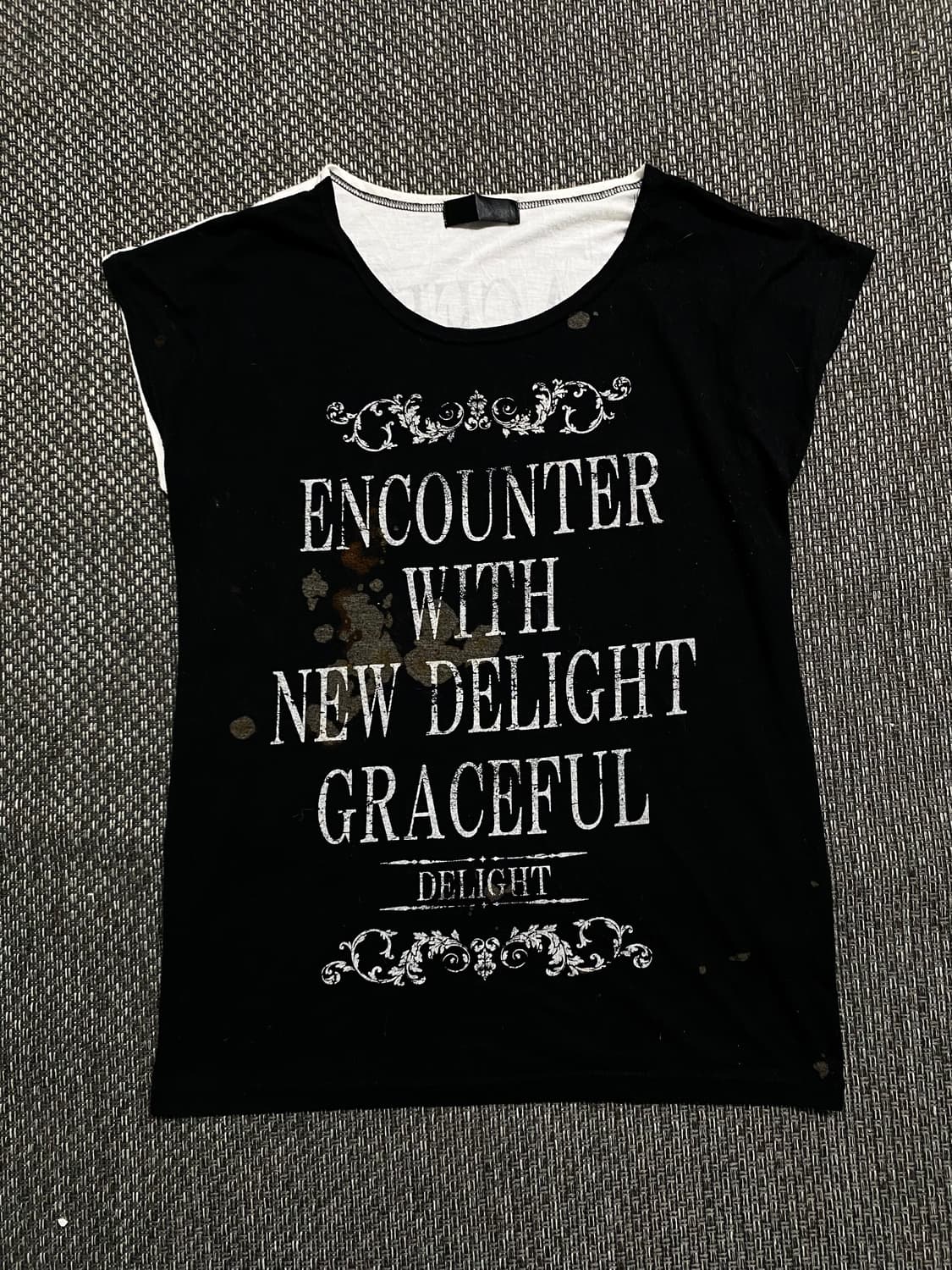 Grunge Y2K Mood Tee 상품이미지2