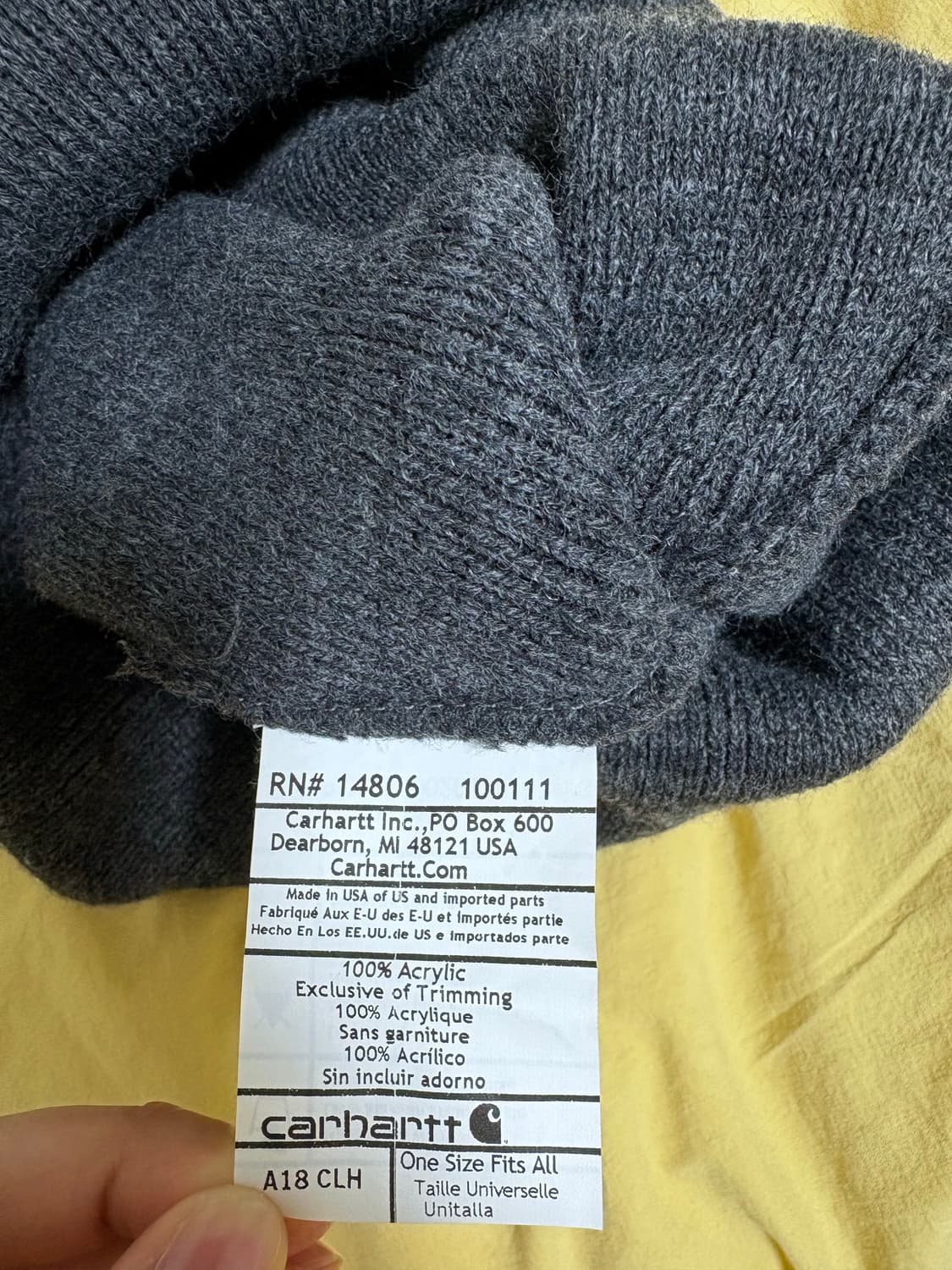 칼하트 비니 상품이미지3