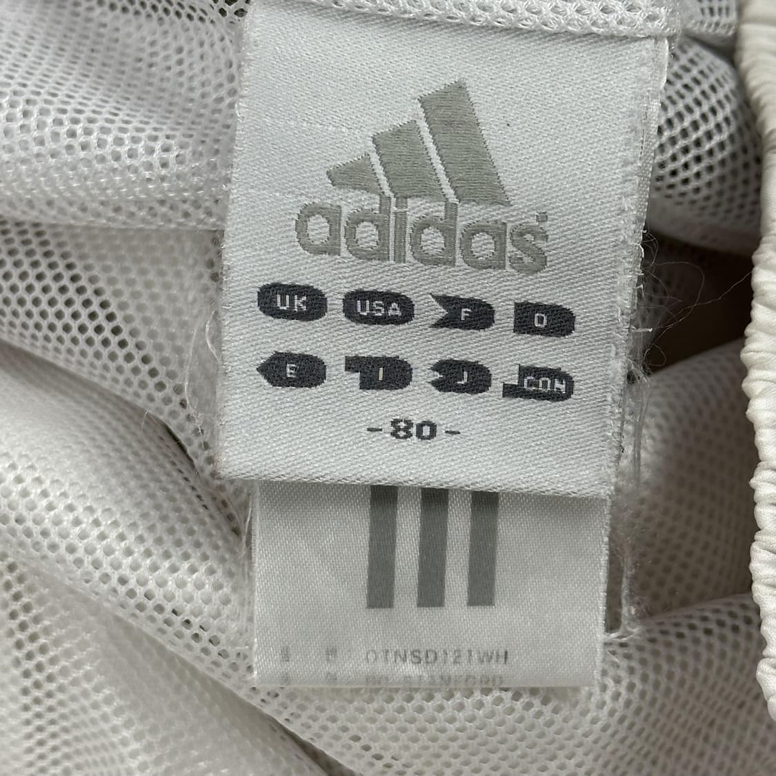 아디다스 오리지널 화이트 우븐 조거팬츠 (M) 상품이미지5