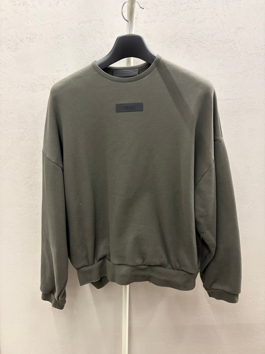 피어오브갓 에센셜 맨투맨 카키 M 상품이미지2