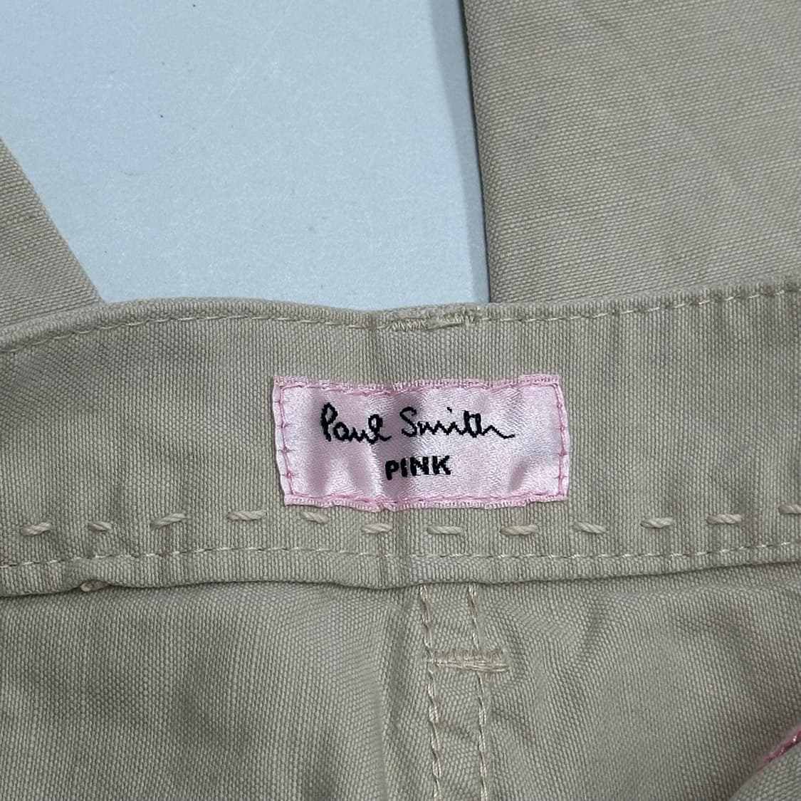 폴스미스 코튼린넨 스티치 로고 팬츠 상품이미지8