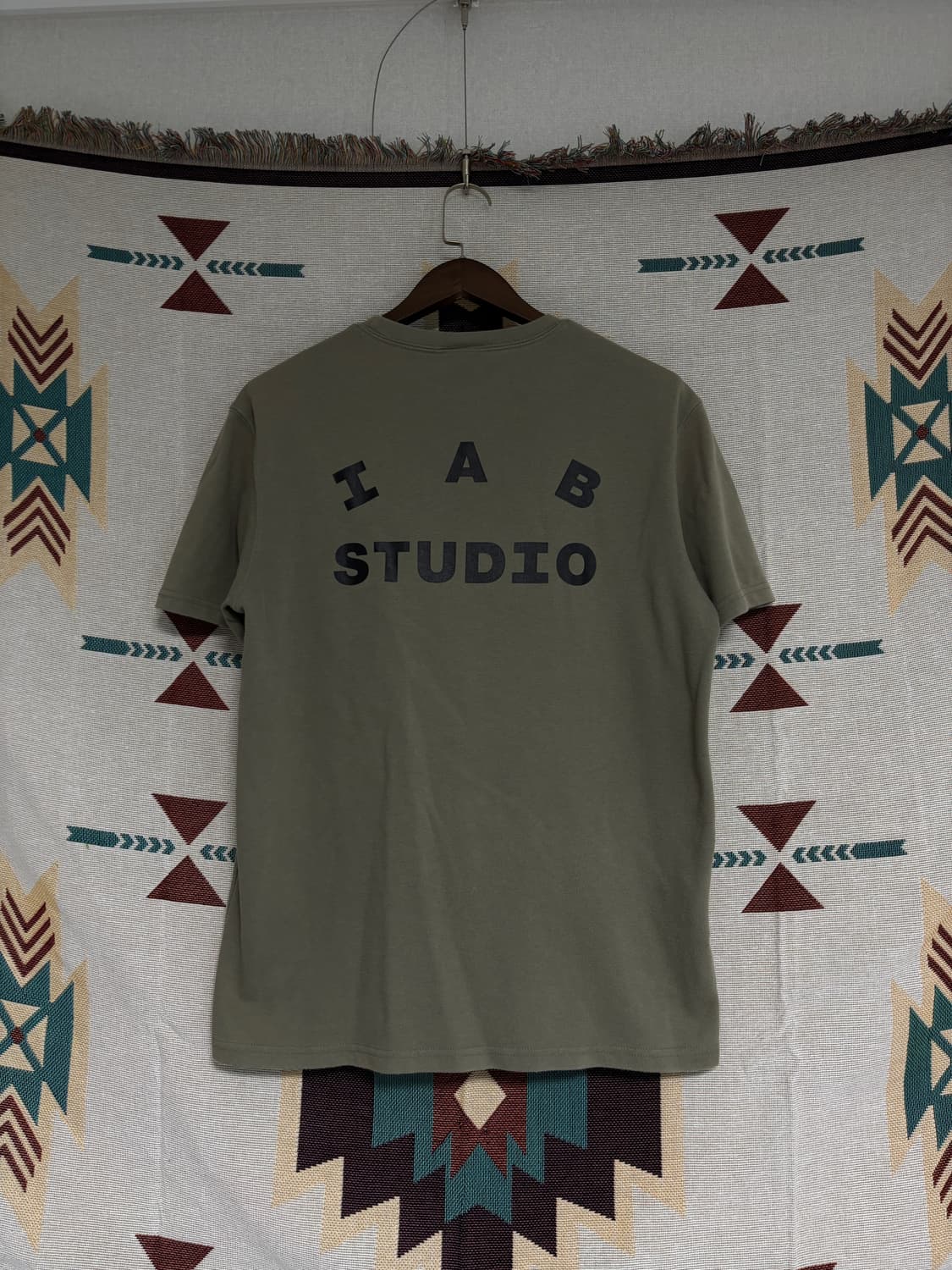 아이앱 초창기 반팔 올리브 카키 L 상품이미지6