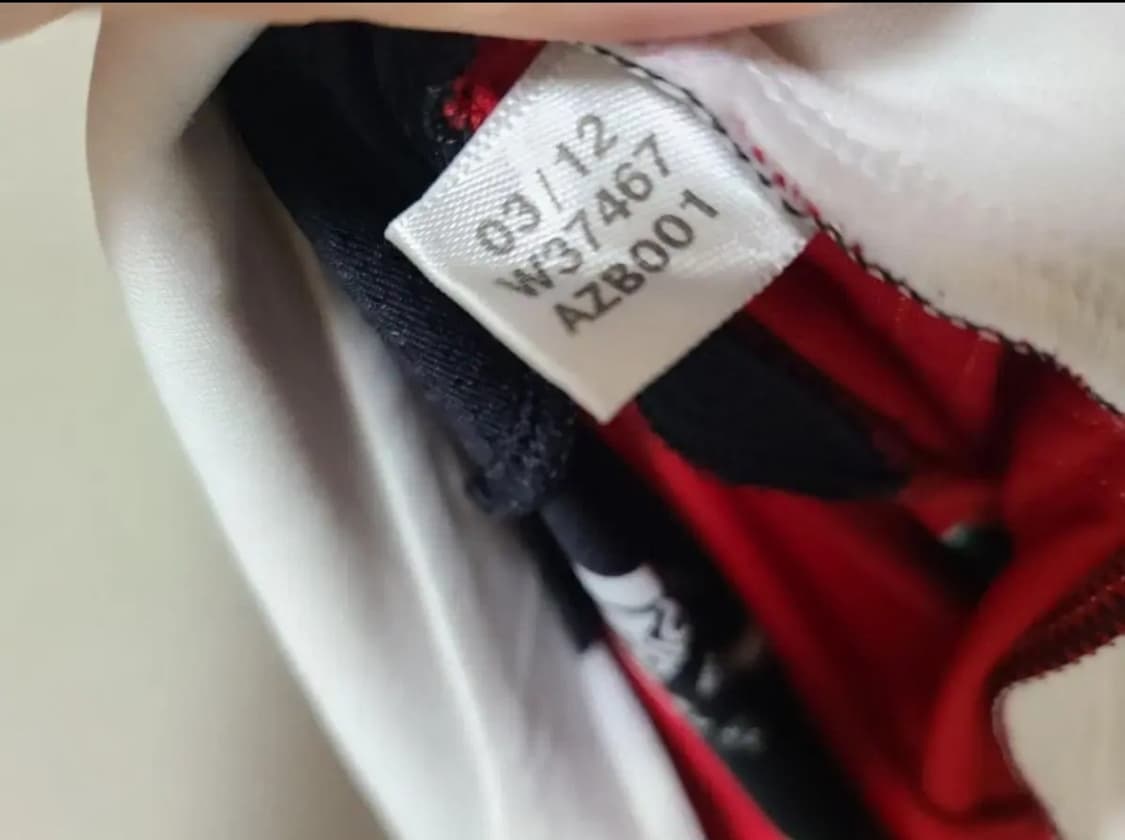 아디다스 12 13 AC밀란  올드레플 축구져지 상품이미지7