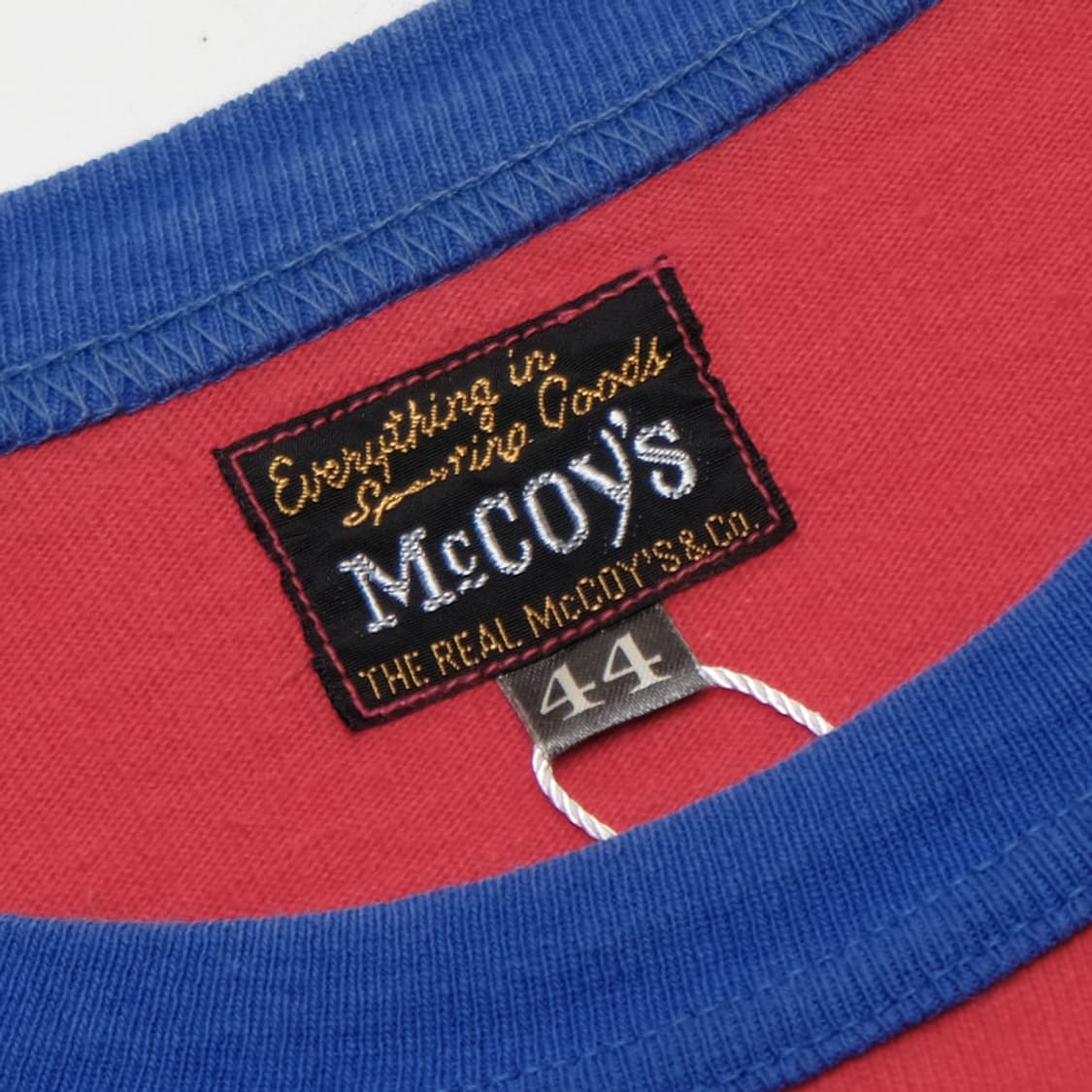 BY REAL McCOY ringer T 상품이미지5