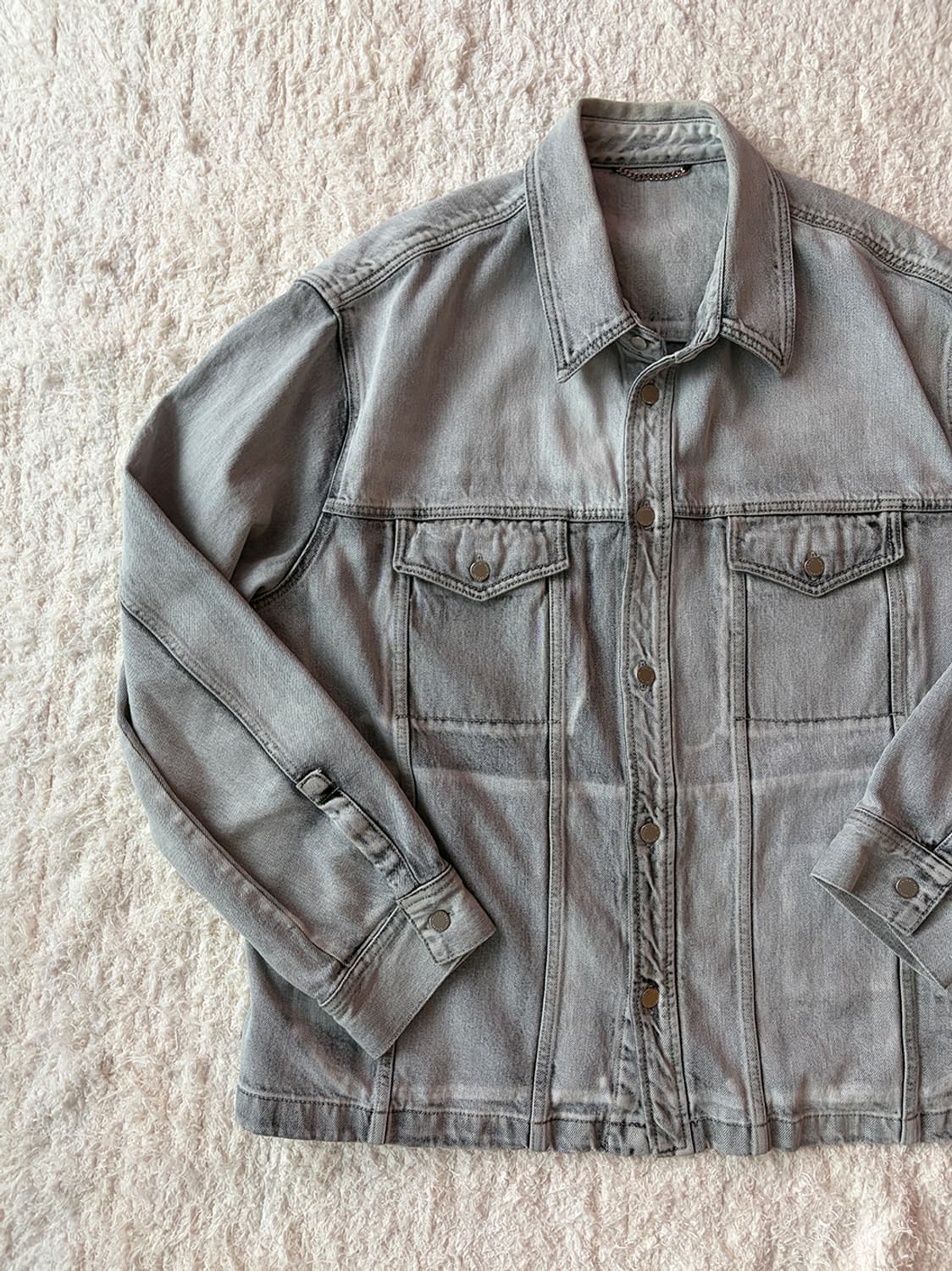 솔리드 옴므 데님 자켓 상품이미지2