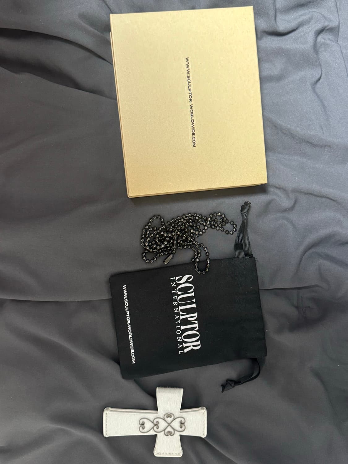 스컬프터 카드 지갑 화이트 상품이미지1