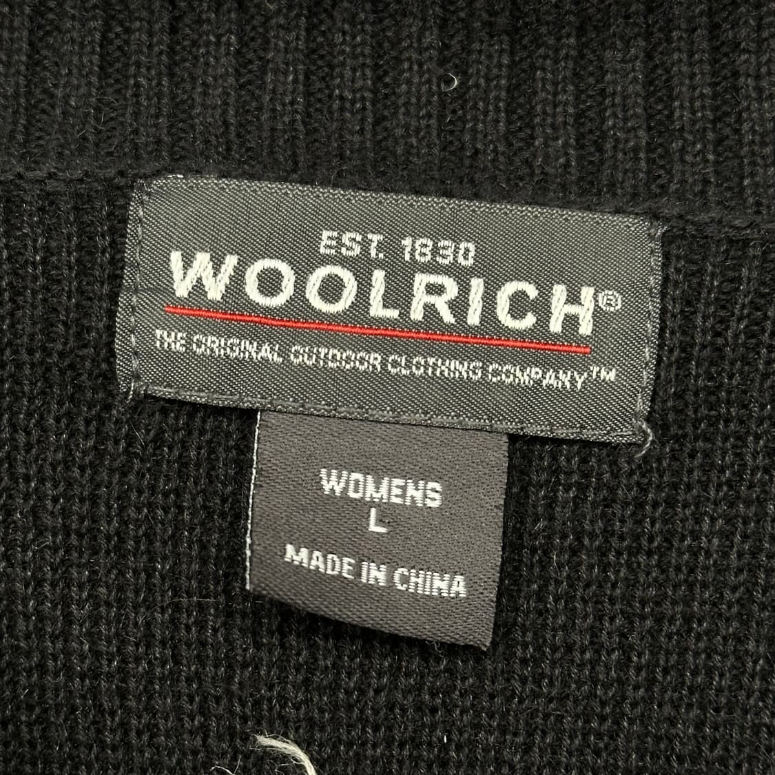 L 새상품 울리치 여성용 눈사람 풀오버 니트집업 상품이미지4