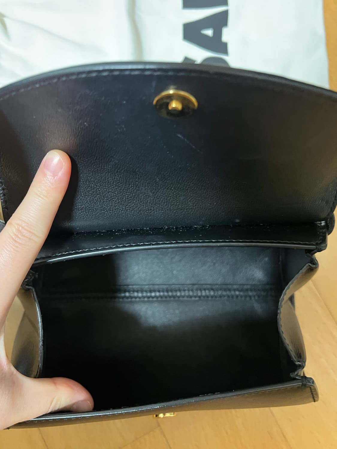 질샌더 카놀로백 블랙 스몰 상품이미지4