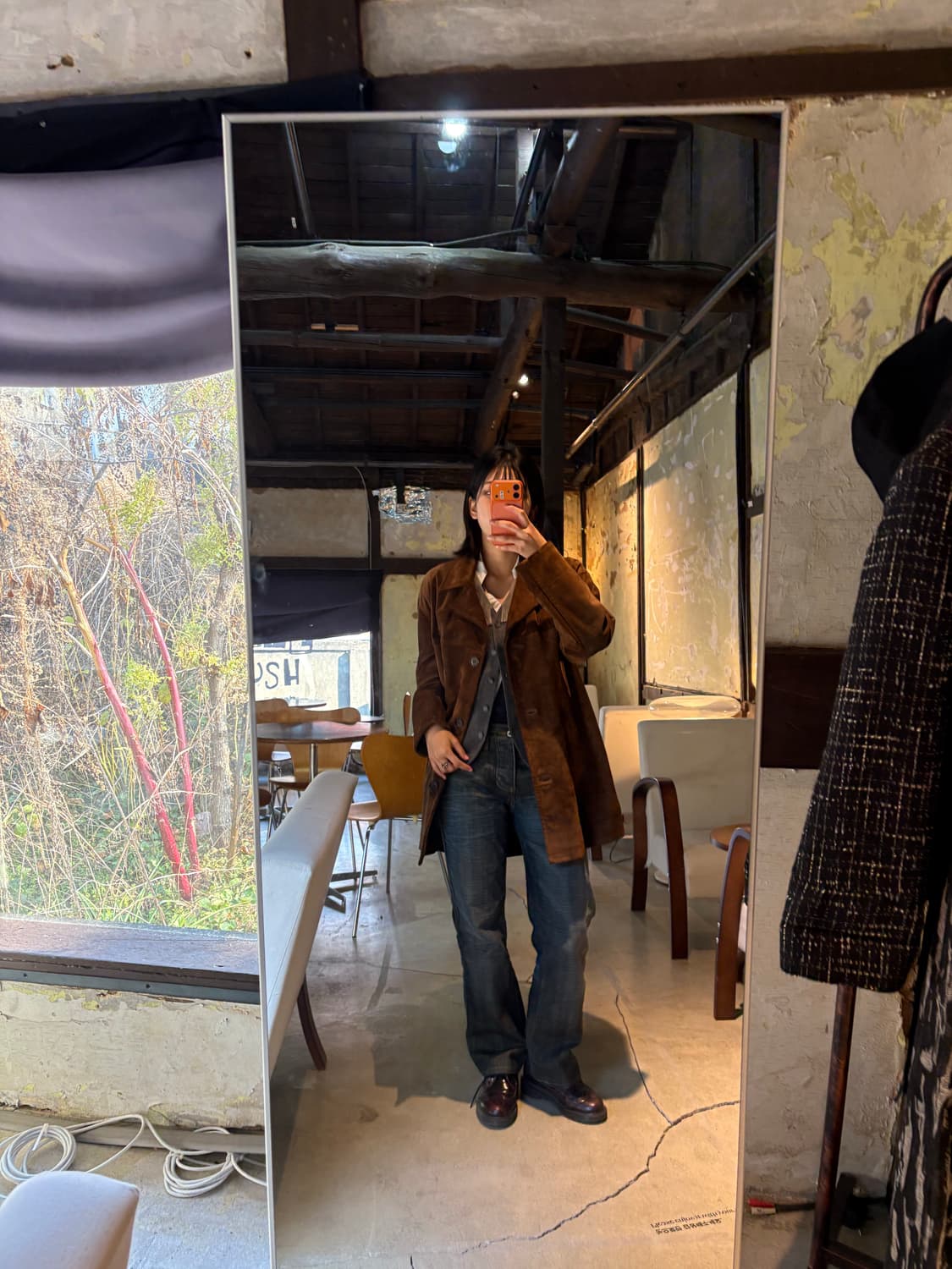 COACH 리얼 스웨이드 자켓 made in usa 상품이미지3