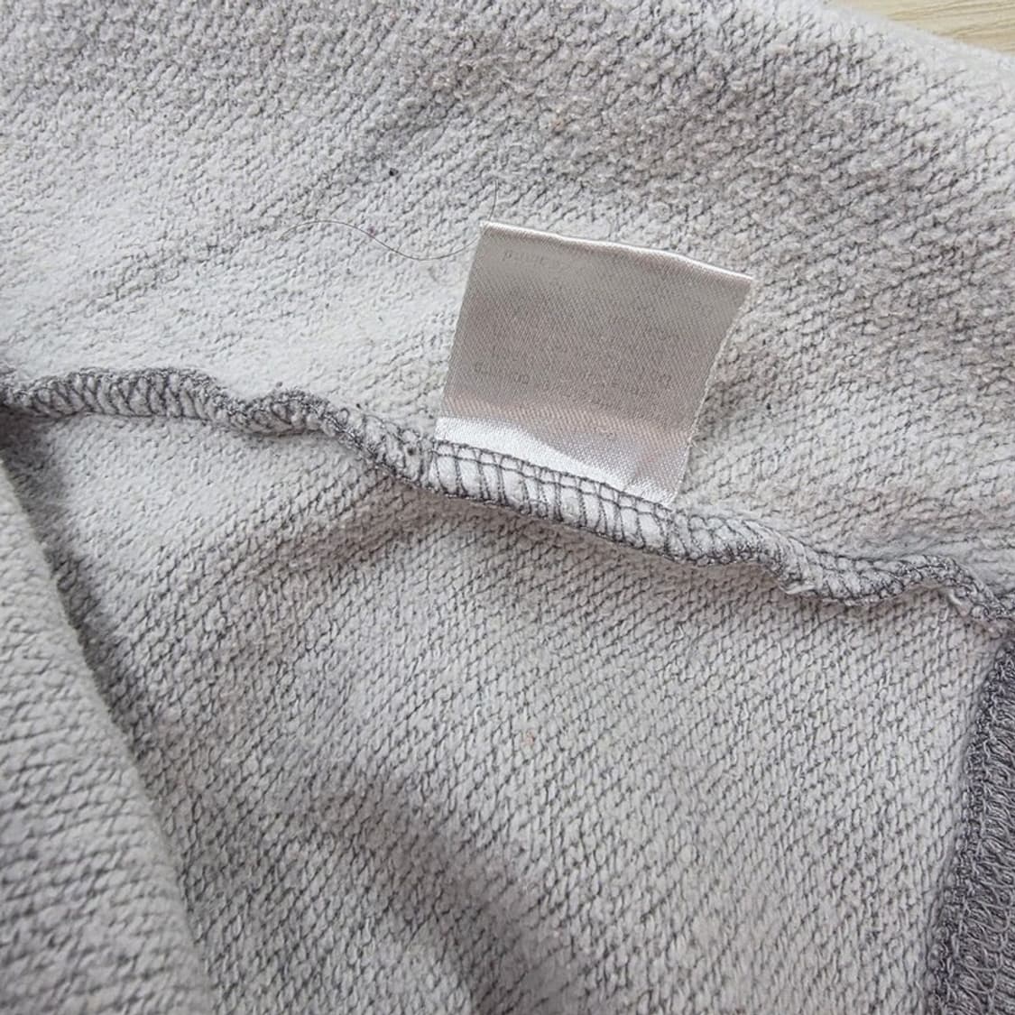 아식스 올드스쿨 스몰 로고 그레이 후드 집업 S 상품이미지6