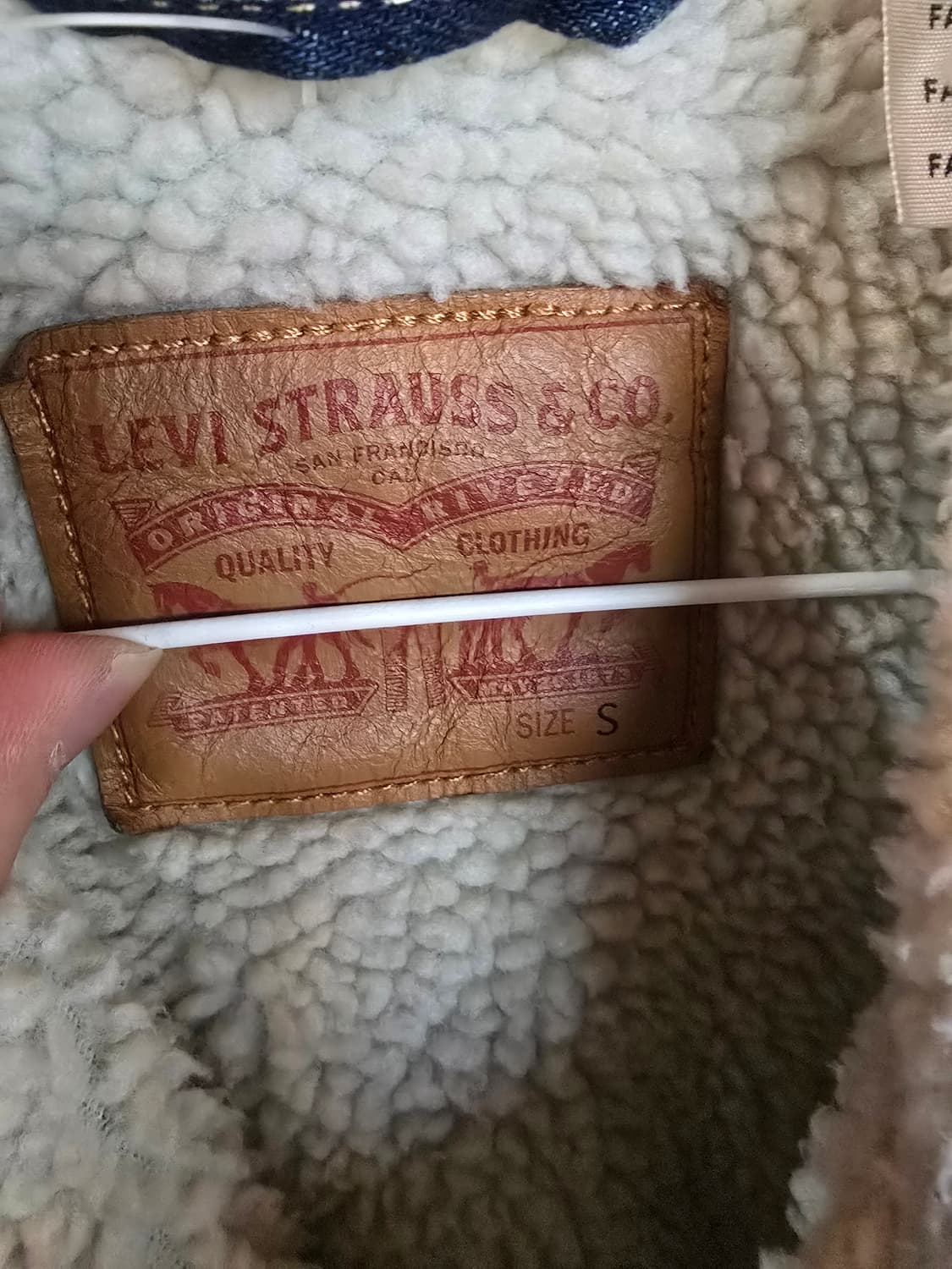 리바이스 양털청자켓  상품이미지4