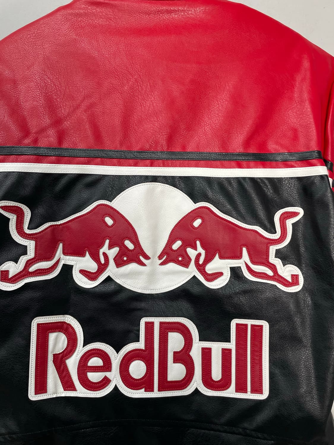 레드불 레이싱 가죽 자켓 H1382 상품이미지7