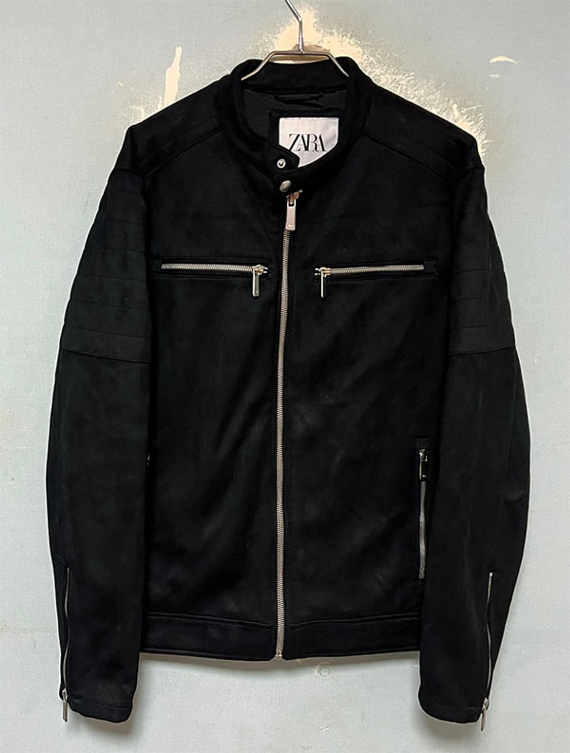 ZARA 자라 남자 스웨이드자켓 추동 캐주얼 L 100 상품이미지1