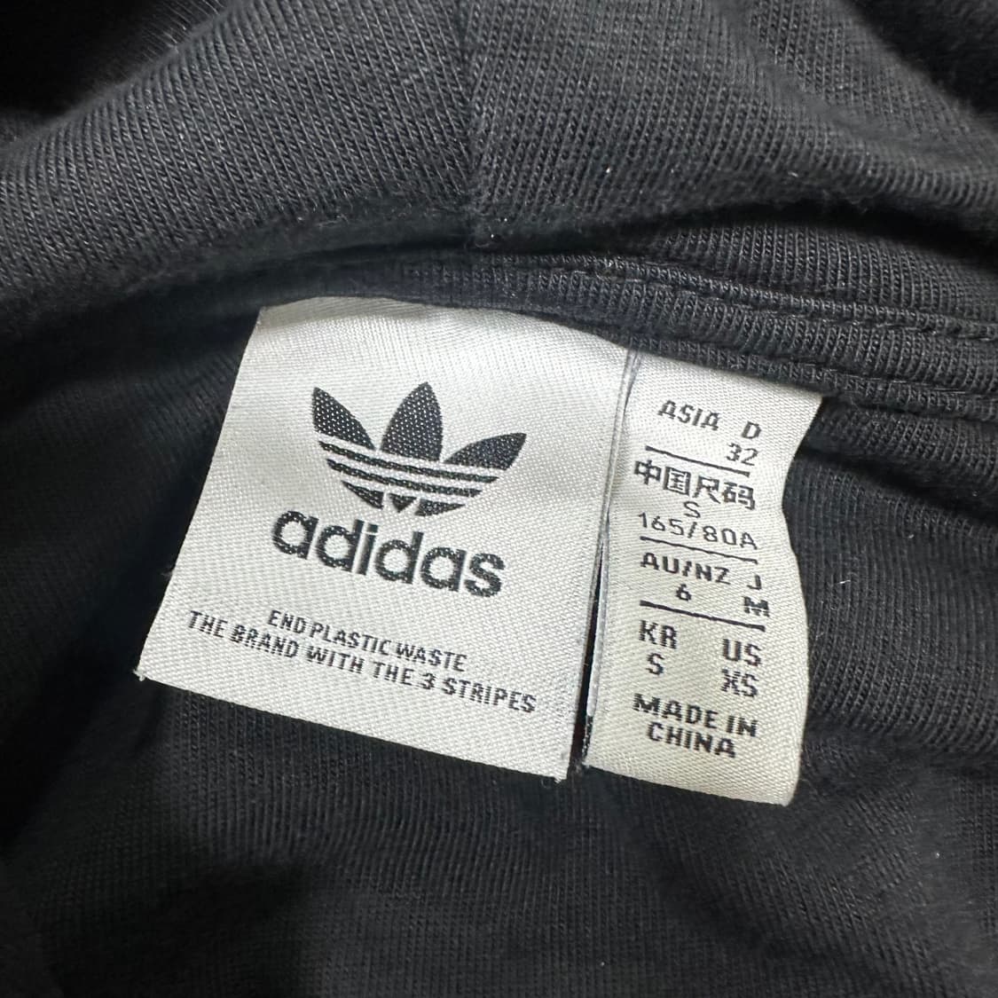 ✨ (바배) 아디다스 벨루어 크롭 후드티  상품이미지3