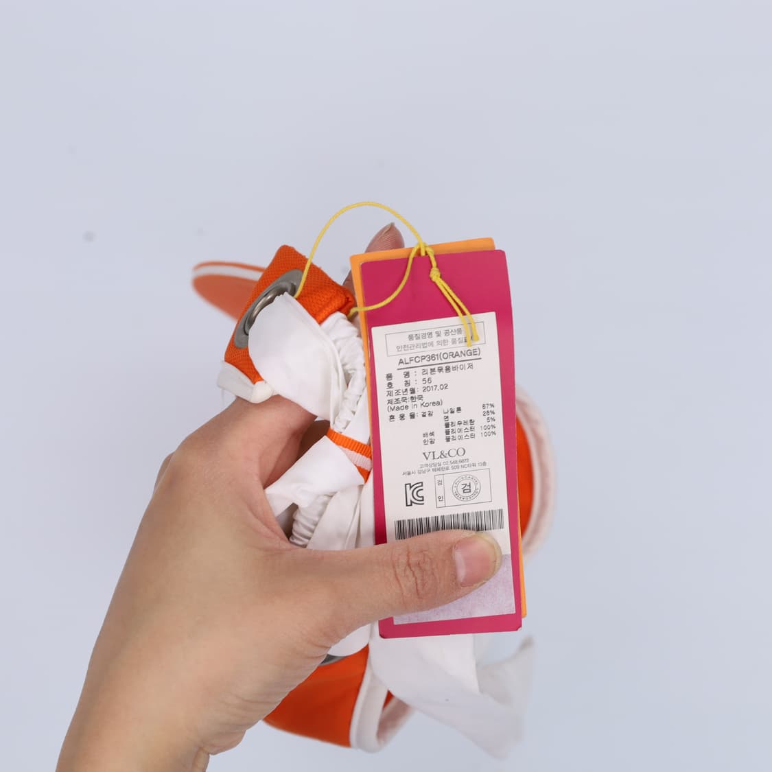 56 새상품 루이까스텔 리본묶음 바이저 0407H1 상품이미지5