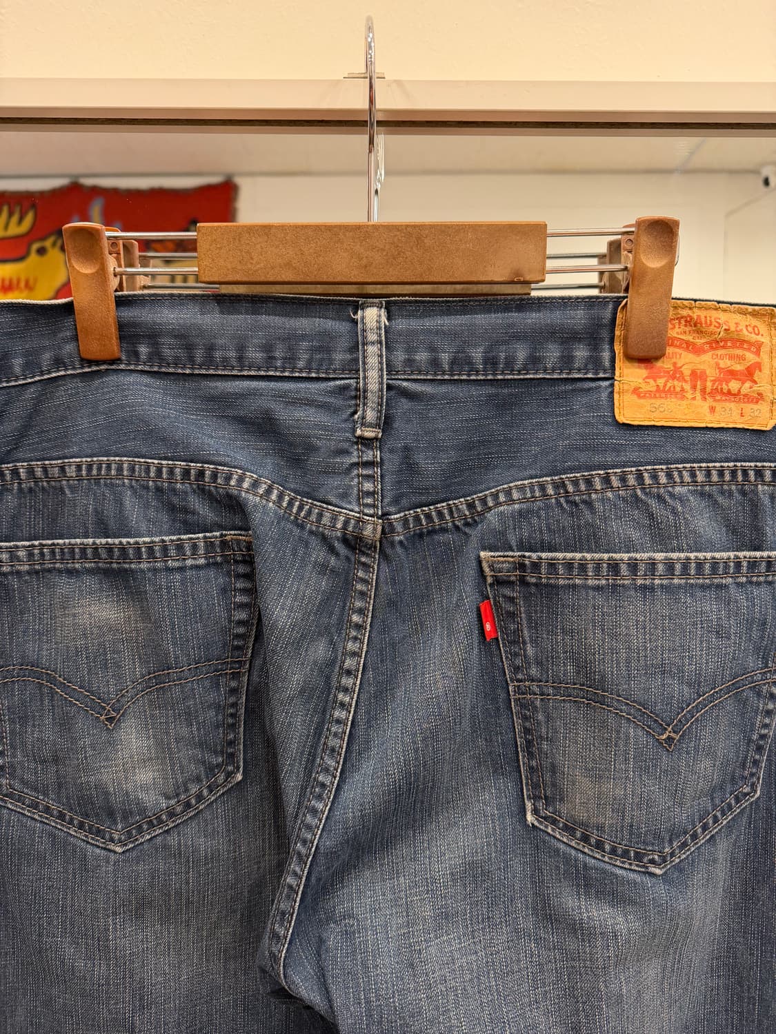 Levis 리바이스 569 블랭크탭 데님 팬츠 (36inch) 상품이미지6