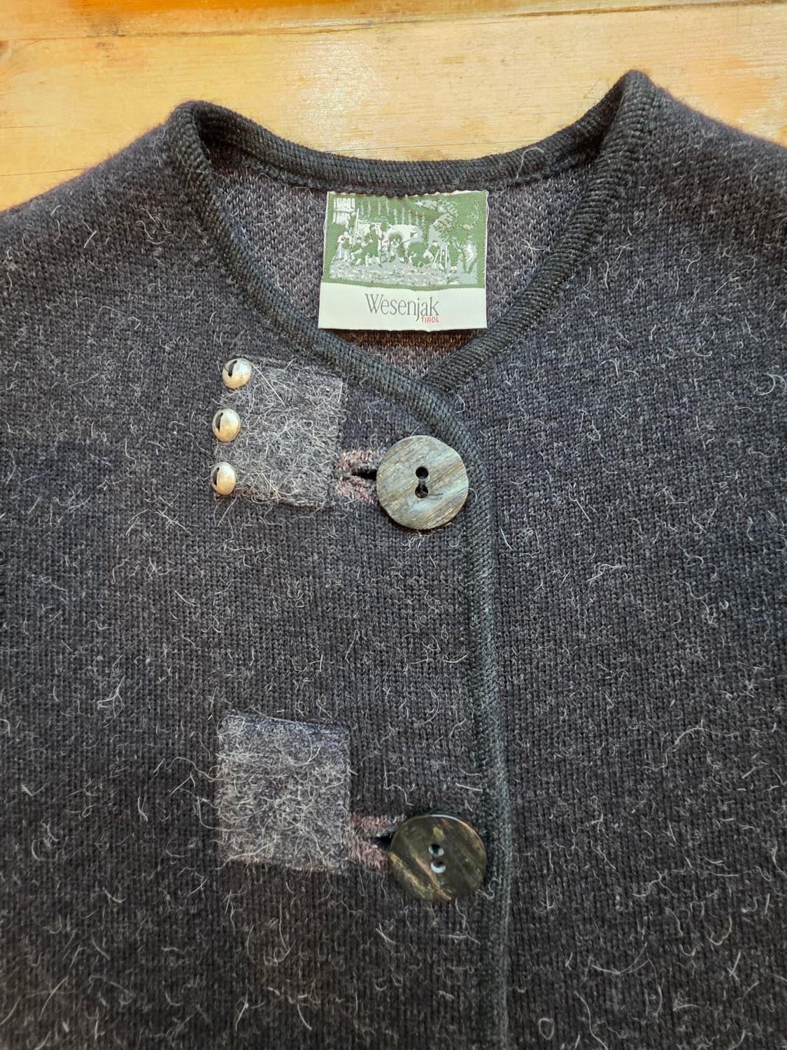 티롤 오스트리아 울 베스트 상품이미지3