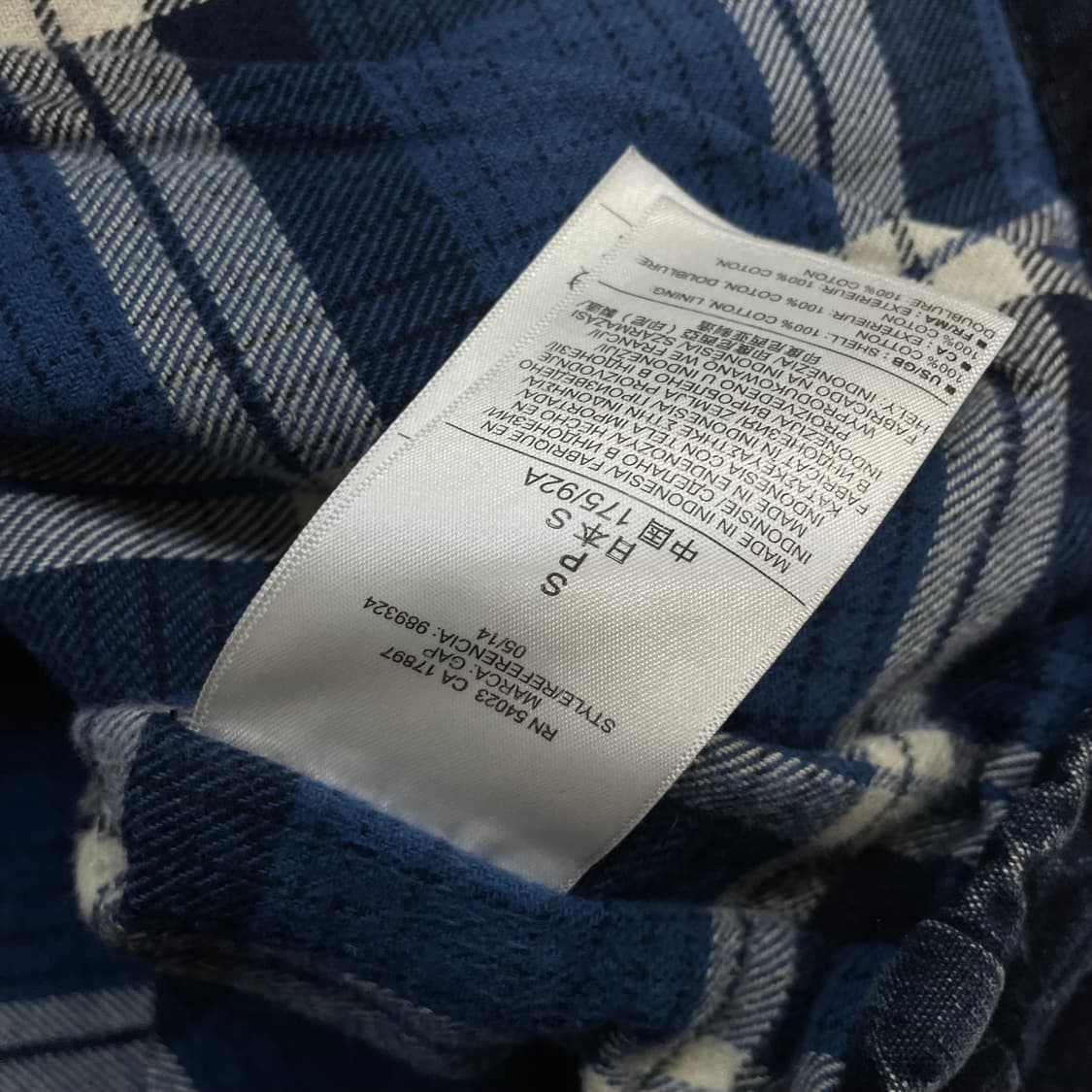 갭 Gap 인디고 데님 워크 자켓 상품이미지4