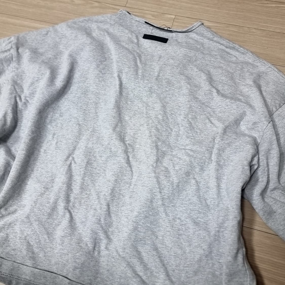 에센셜 ESSENTIALS 그레이 반팔 티셔츠(free) 상품이미지10