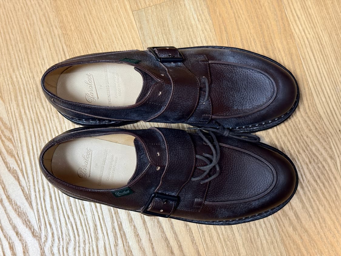 파라부트x엔지니어드가먼츠 샴보드 7.5 풀박 새제품 상품이미지2