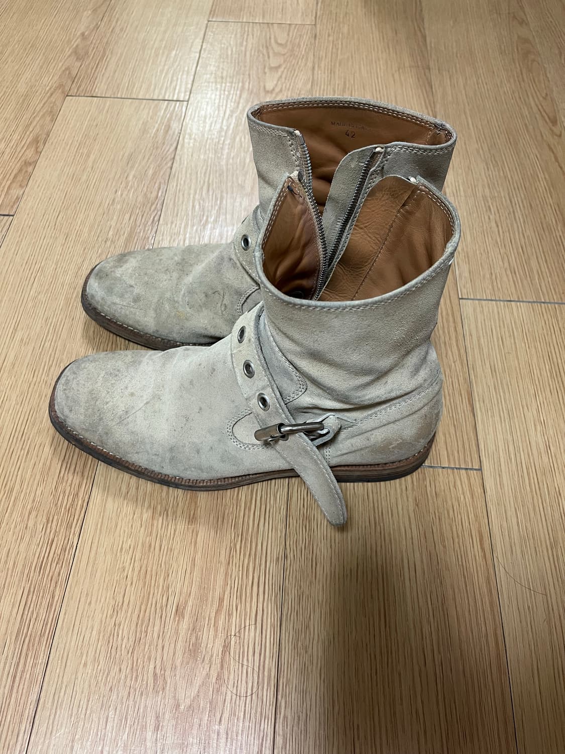 [42]마르지엘라 스웨이드 부츠 상품이미지1