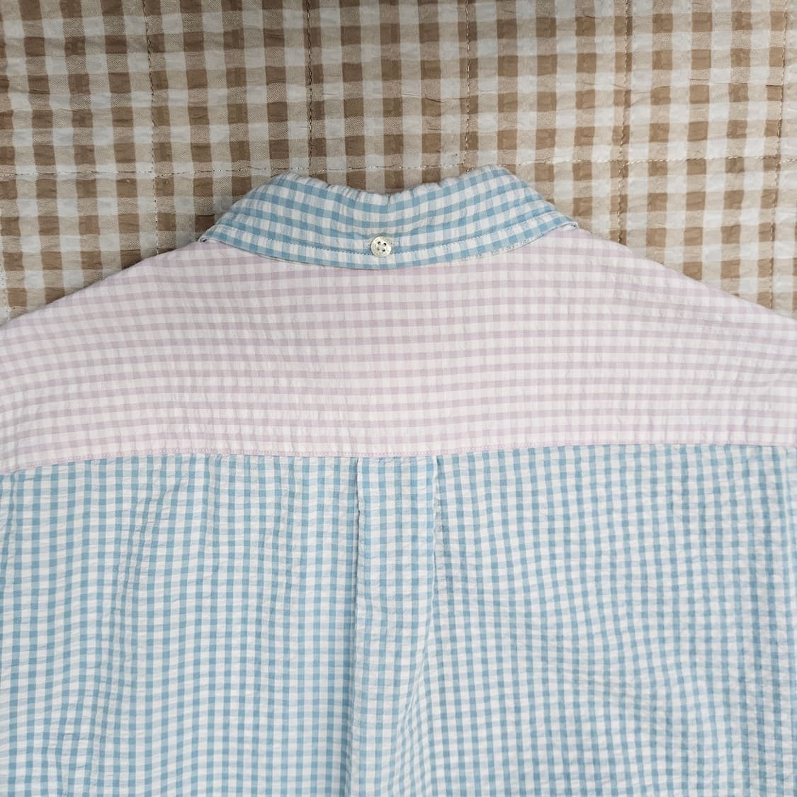 브룩스브라더스 시어스커 긴소매 셔츠 남자100 상품이미지6