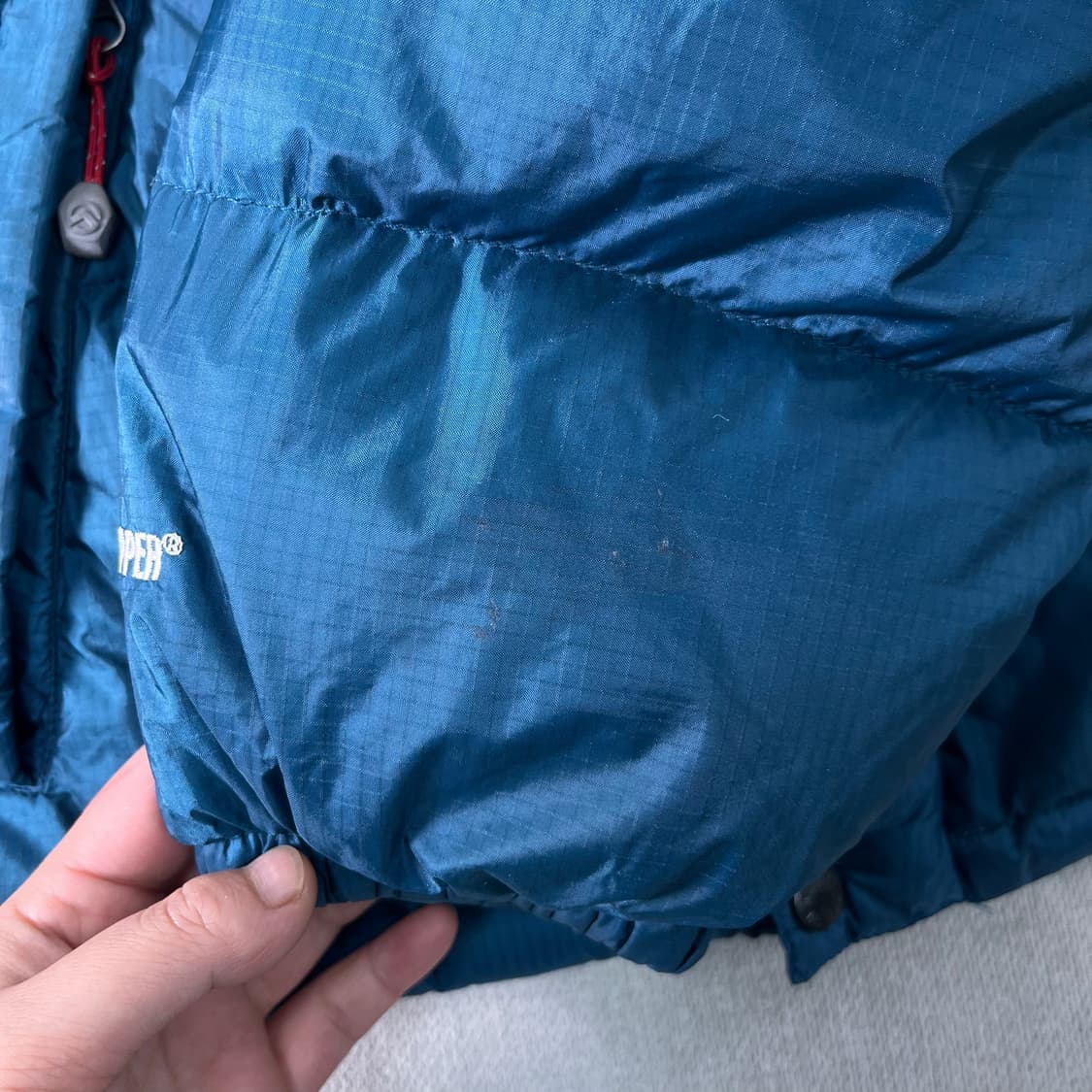 95 노스페이스 윈드스토퍼 700 드롭 패딩 상품이미지8