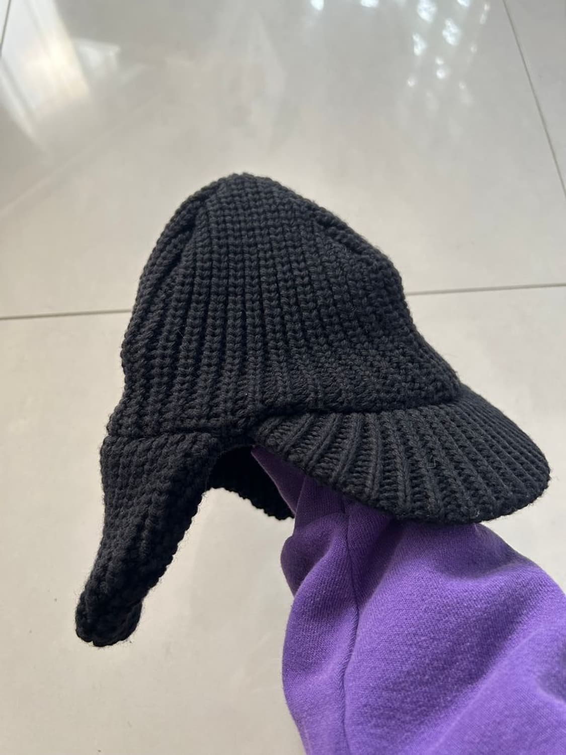 WOOL KNIT EAR CAP 양모 니트 귀마개 상품이미지2