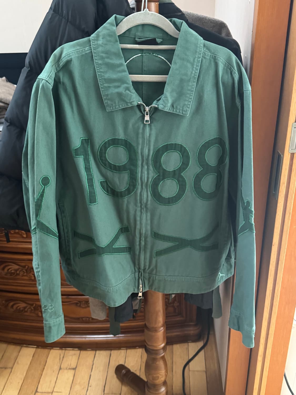 조던 x 니나 샤넬 애브니 자켓 그린 상품이미지2