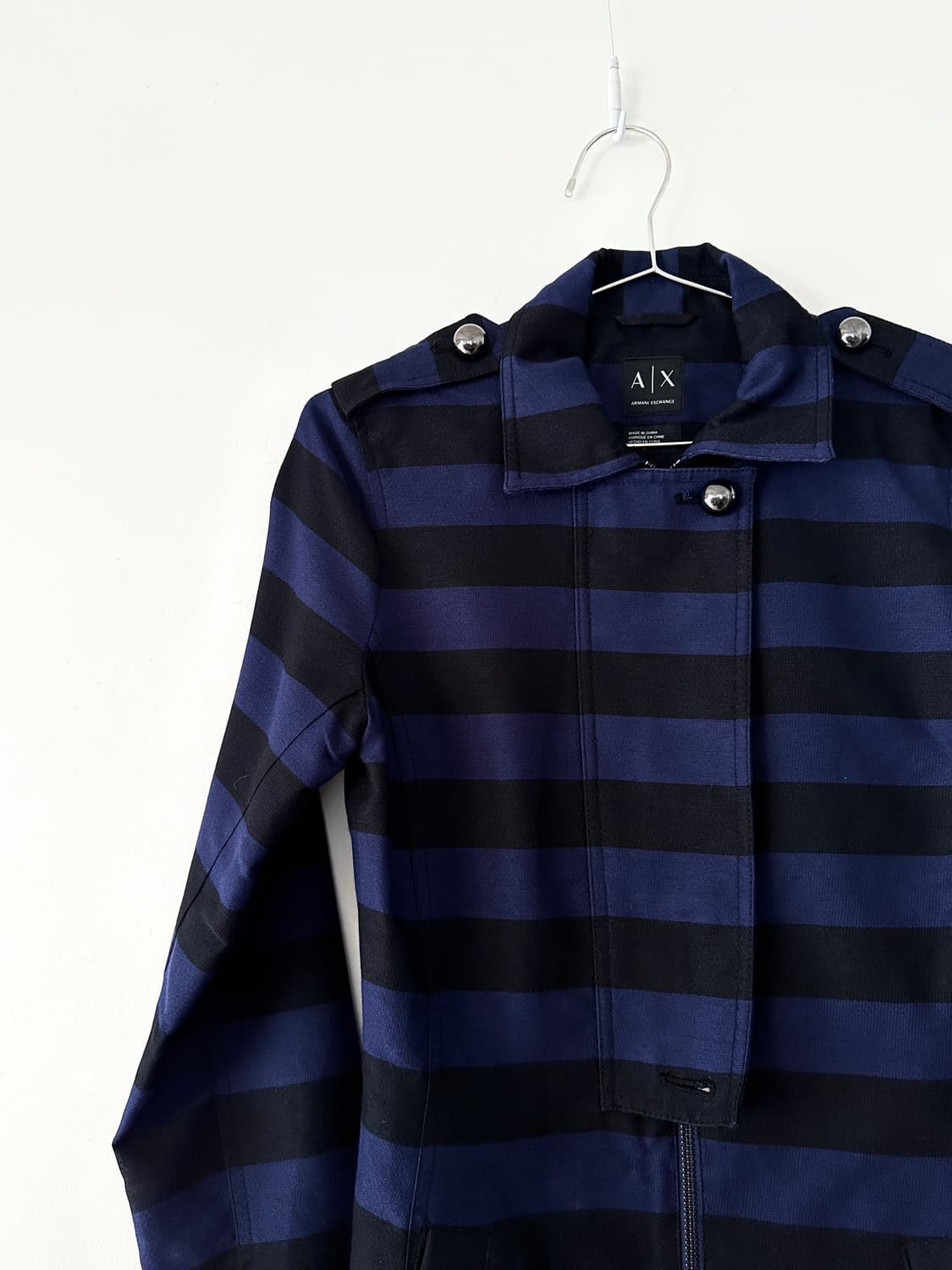 ARMANI EXCHANGE stripe epaulet jacket 상품이미지4