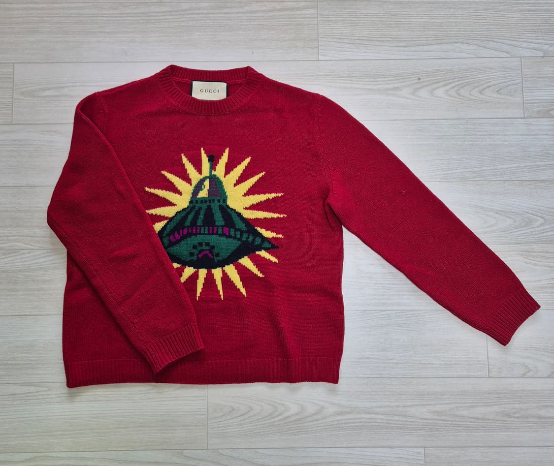 (정품) 구찌 UFO 울니트 스웨터 M 상품이미지1