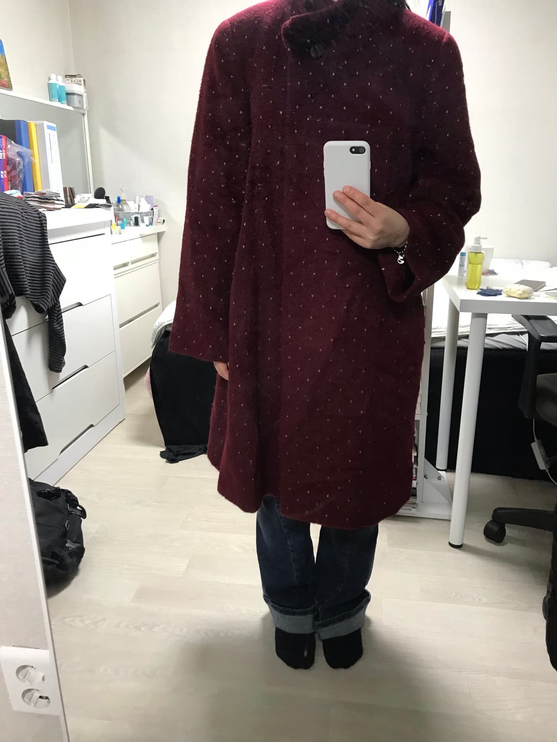 Vintage dot Coat 상품이미지4