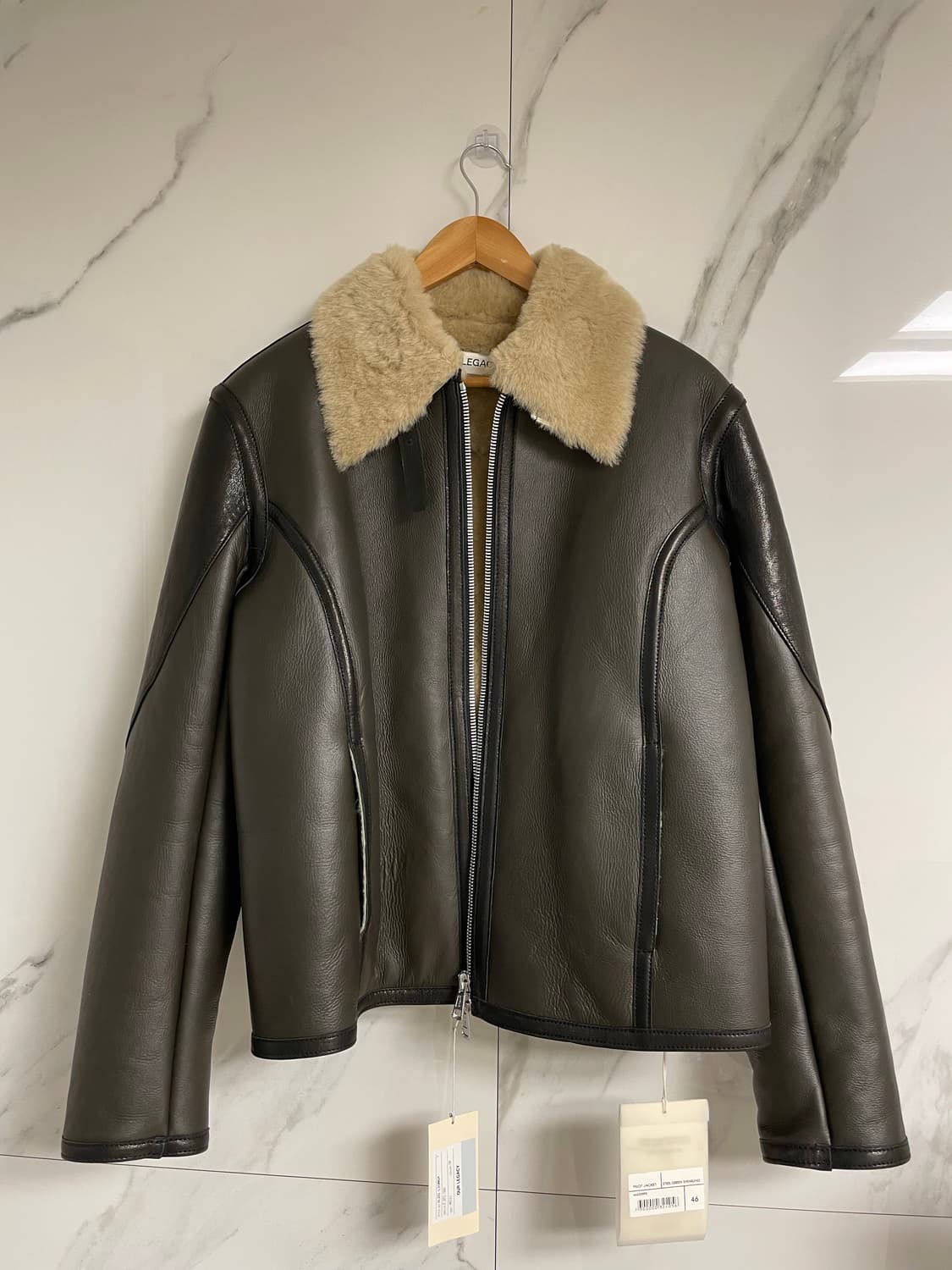 (46) 아워레가시 무스탕 PILOT JACKET 새제품 상품이미지5