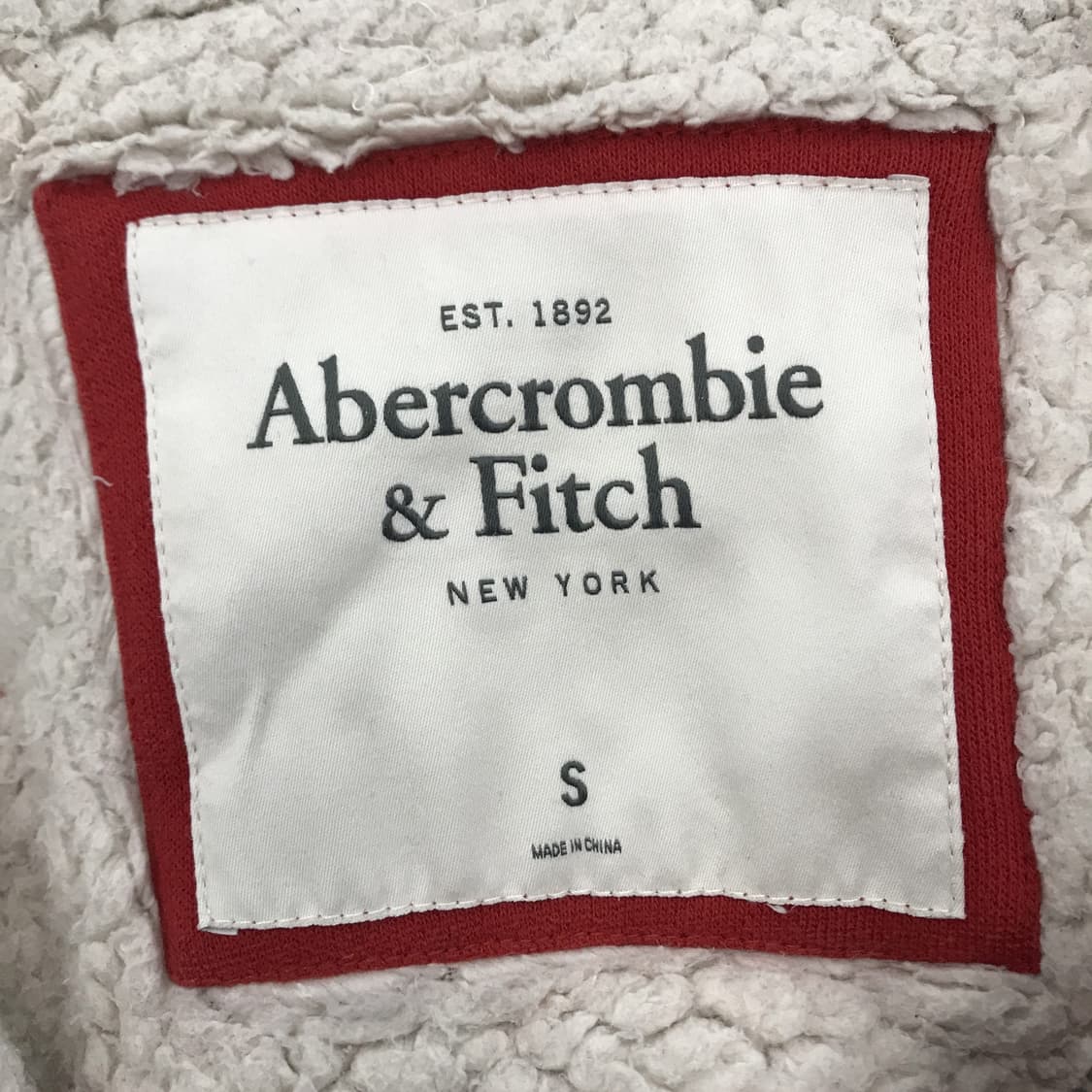 아베크롬비 Y2K 양털 후드집업 [S] 상품이미지5