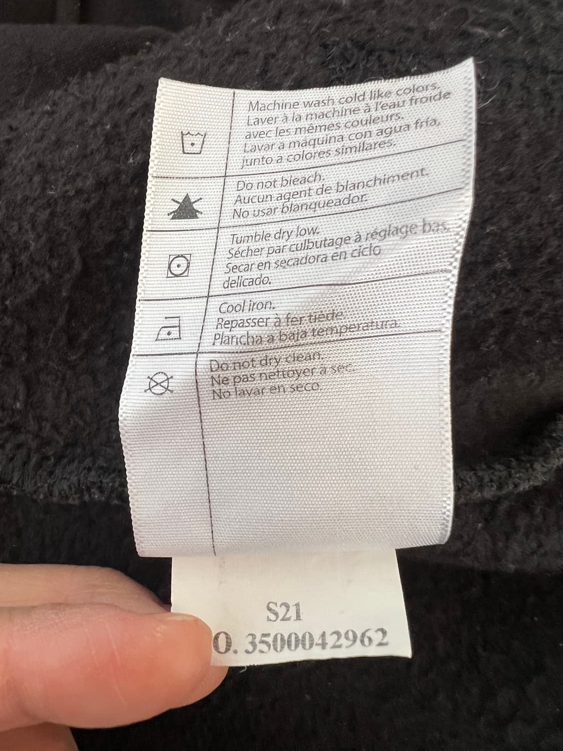 칼하트 남성 블랙 약기모 후드집업점퍼  상품이미지7