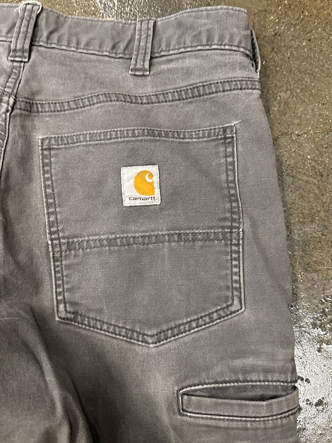 칼하트 릴렉스핏 워크팬츠 33x32 상품이미지5