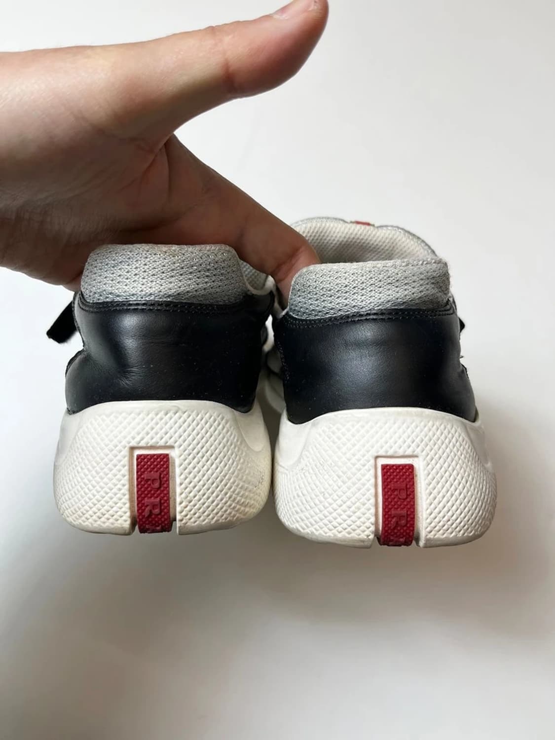 프라다 스포츠 00's 아메리칸컵 벨크로 스니커즈 Q1308 상품이미지6