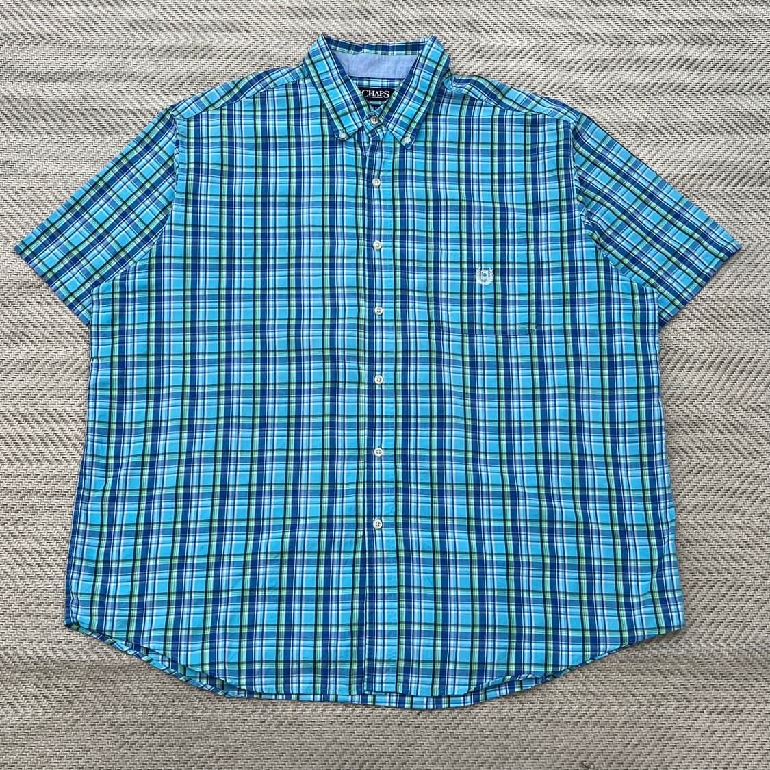 챕스랄프로렌 체크 하프 셔츠 r3977  상품이미지1